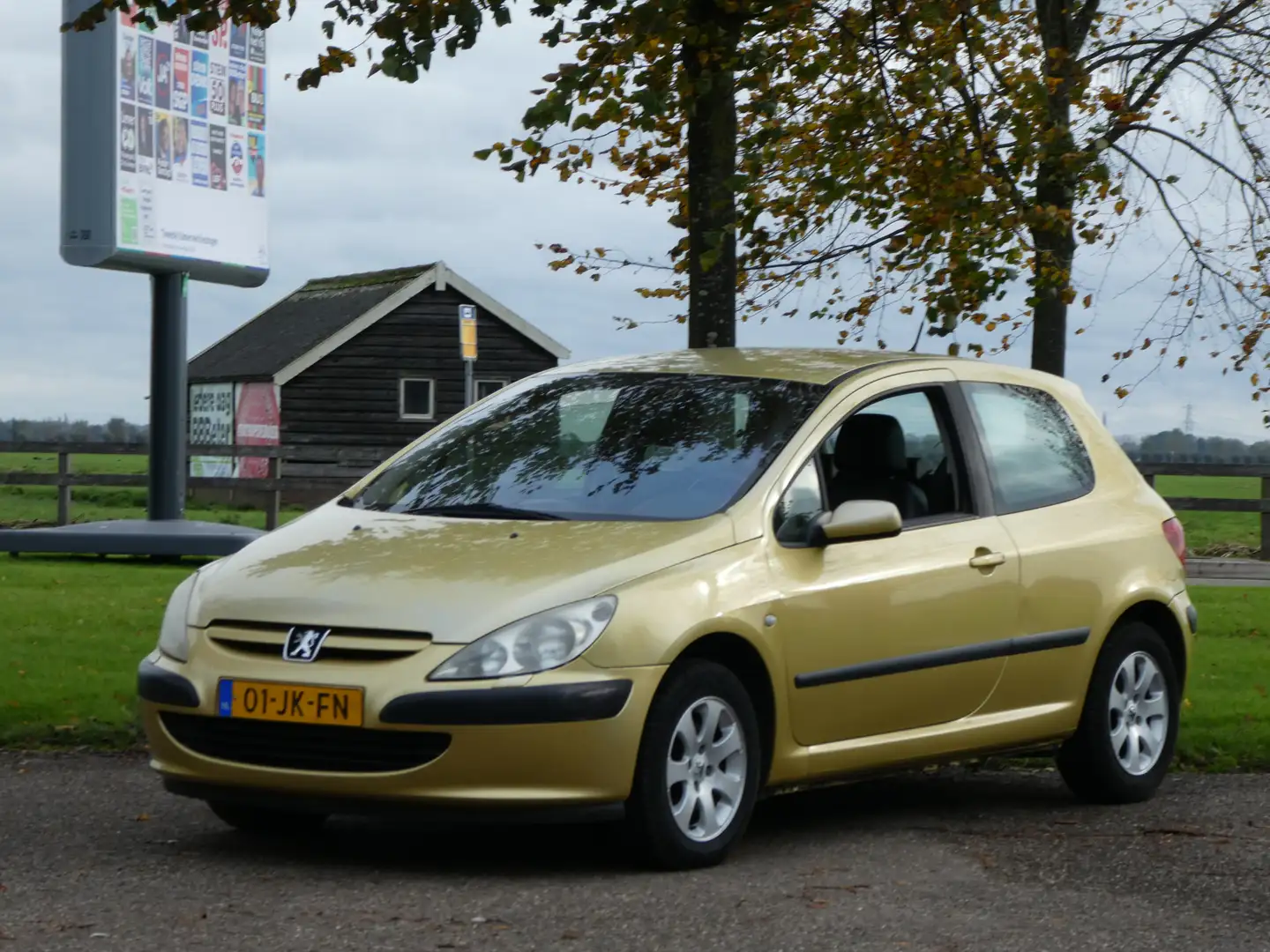 Peugeot 307 1.6-16V Gentry * Airco * Leder * KOOPJE! * Żółty - 1