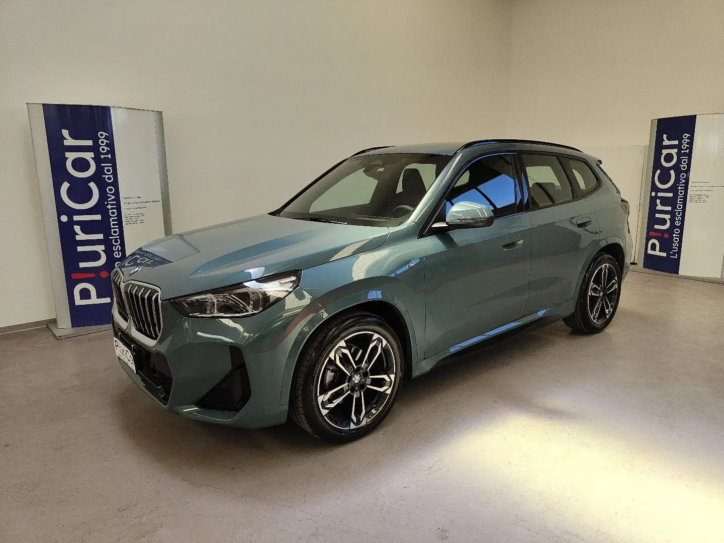 BMW X1 sDrive 18d Msport auto Pelle Cerchi 19” m Sport Verde - 1