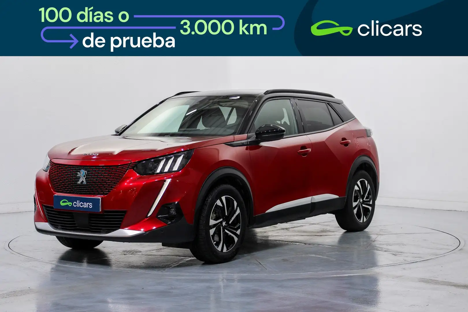 Peugeot 2008 GT Line Eléctrico 100kW Rojo - 1