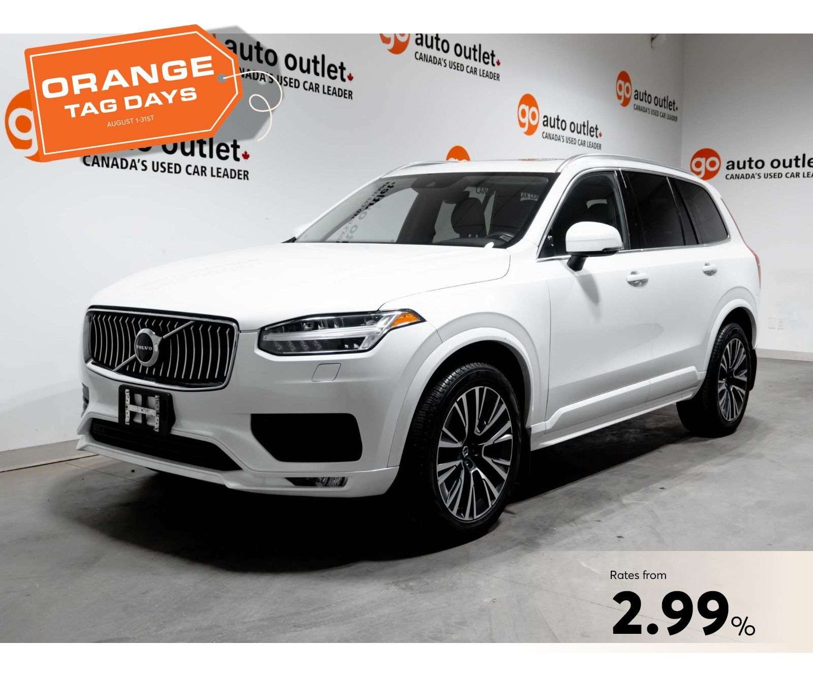 2022 Volvo XC90 Momentum 2.0L I4 TURBO AWD HTD SEATS, SUNROOF, NAV
