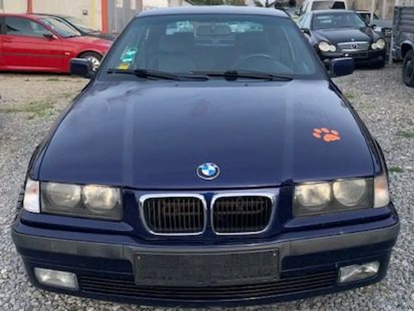 BMW 318 318ti compact Bleu - 1