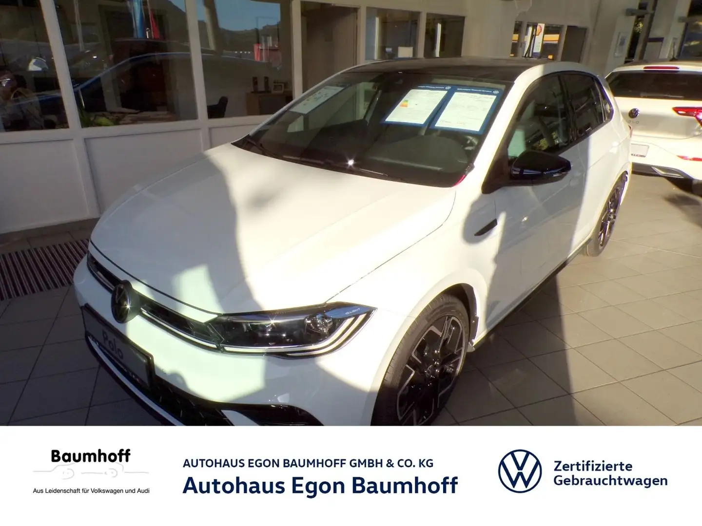 Volkswagen Polo POLO 1.0 TSI R-LINE / SPORTPAKET+MATRIX+KAMERA Weiß - 1