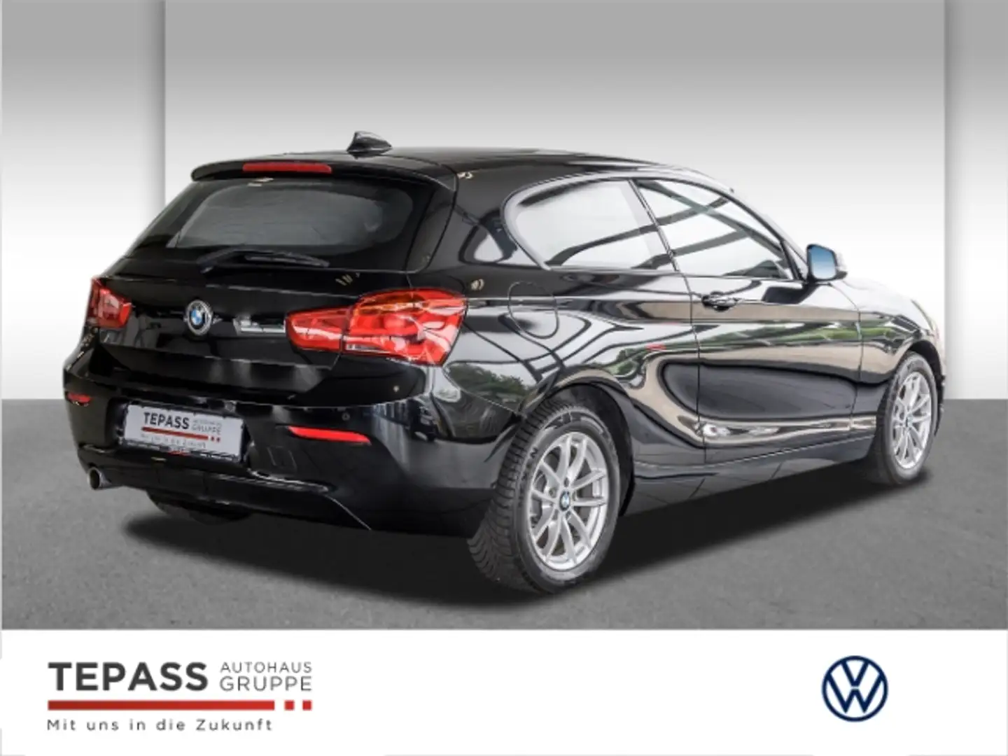 BMW 116 i Advantage LED NAVI PDC SHZ Black - 2