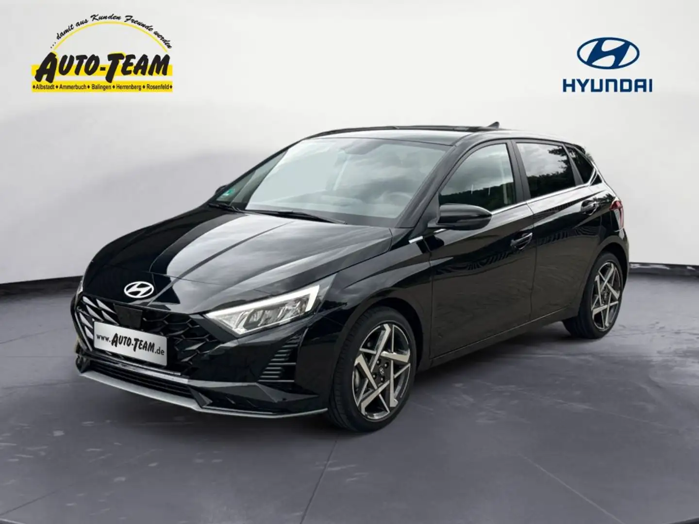 Hyundai i20 1.0 T-GDI DCT Prime (BC3) Schwarz - 1