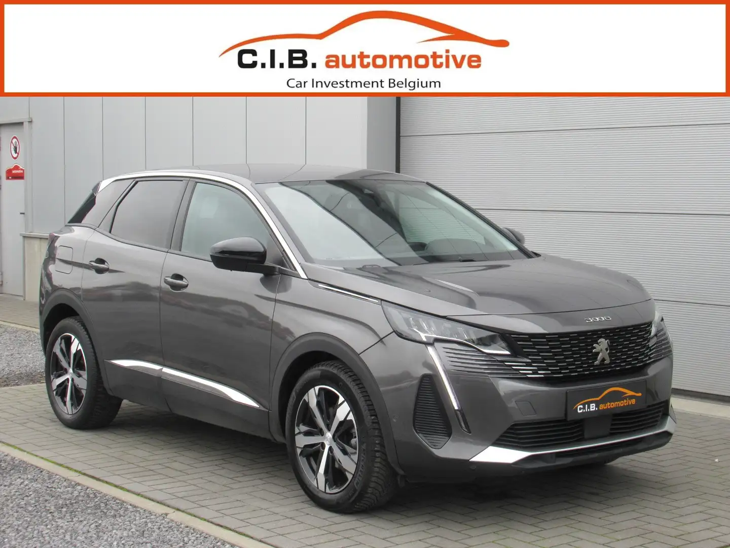 Peugeot 3008 1.5 BlueHDi / € 15700 netto / Aut. / Half Leder Grijs - 1