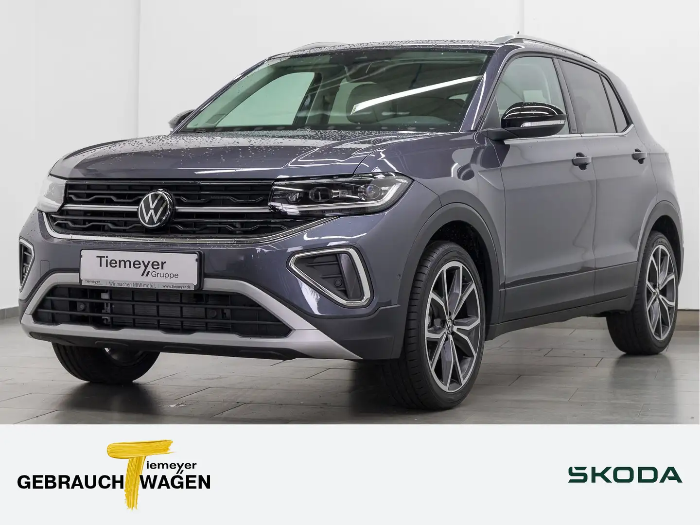 Volkswagen T-Cross 1.0 TSI DSG STYLE IQ.DRIVE IQ.LIGHT KAME Grau - 1