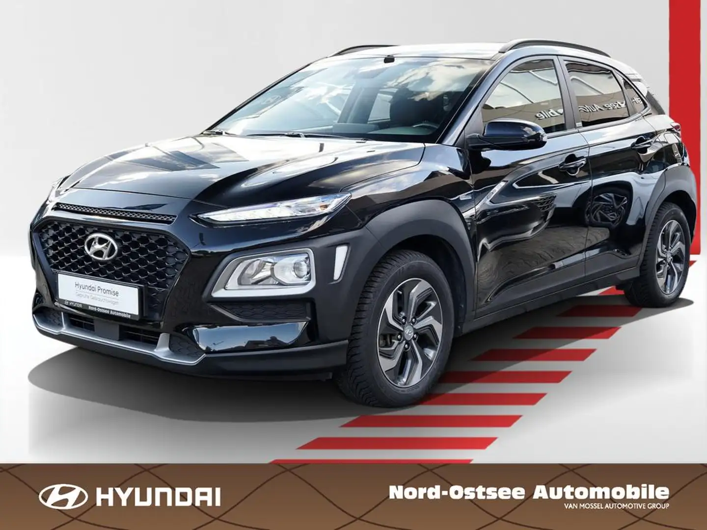 Hyundai KONA 1.6 ADVANTAGE HYBRID 2WD  LED NAVI KAMERA Noir - 1