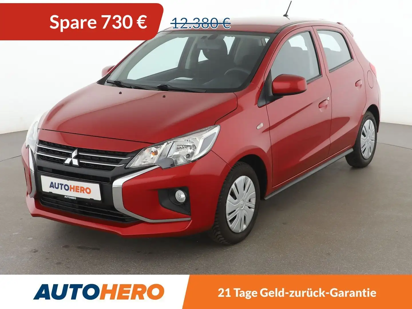 Mitsubishi Space Star 1.2 Select*KLIMA*1.HAND*WENIG-KM*DAB*GARANTIE* Rot - 1