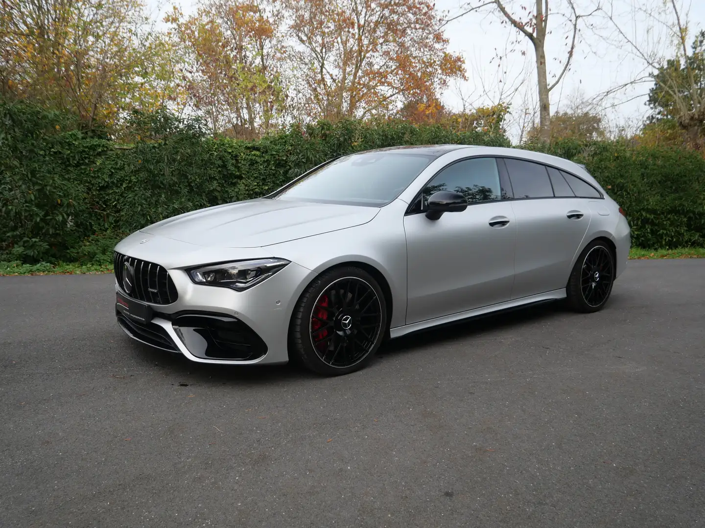 Mercedes-Benz CLA 45 AMG S 4Matic 360°, Kuipzetels + Memory, Burmeister Argintiu - 1
