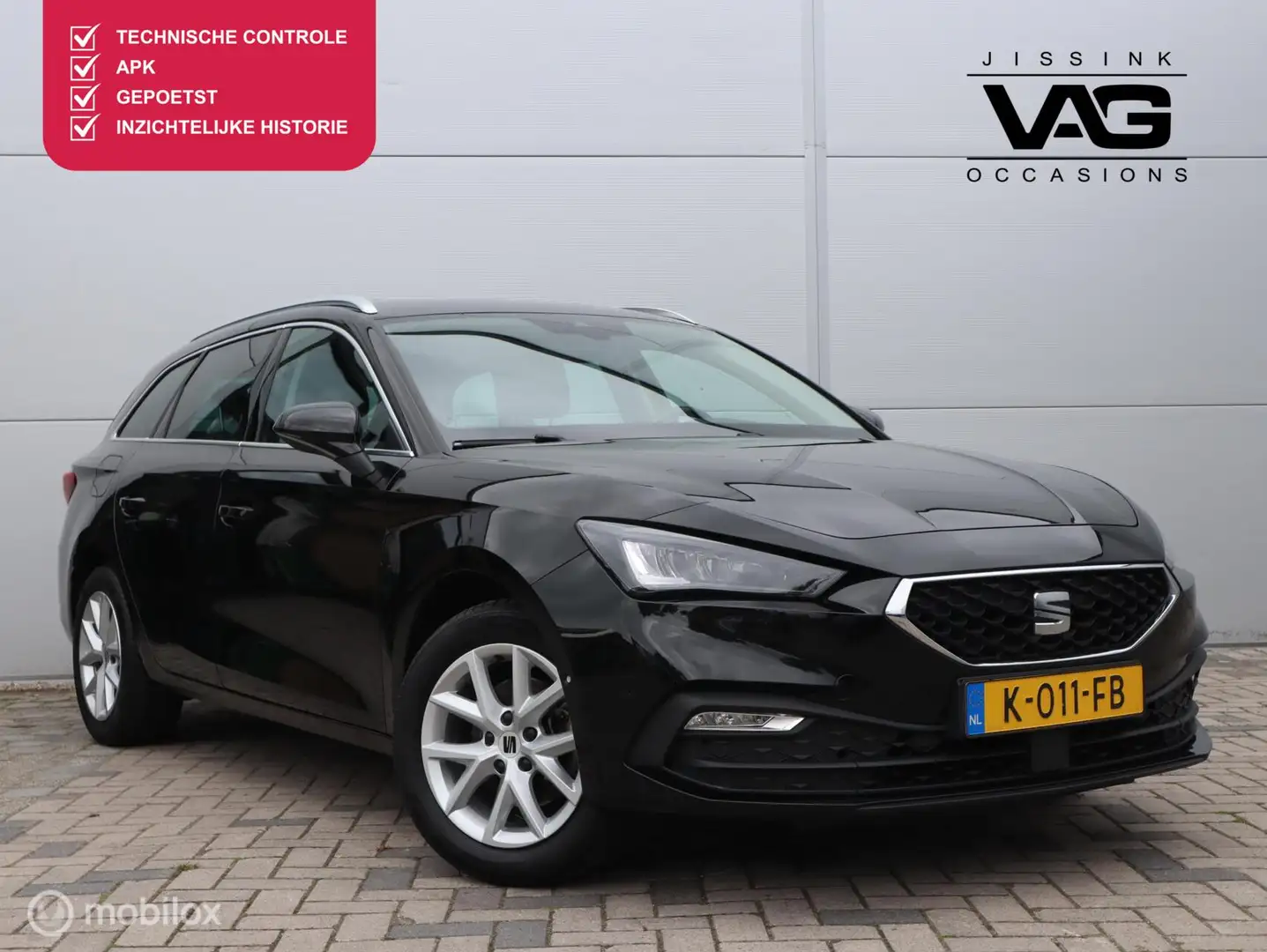 SEAT Leon Sportstourer 1.5 TSI Trekhaak Clima Camera PDC Zwart - 1