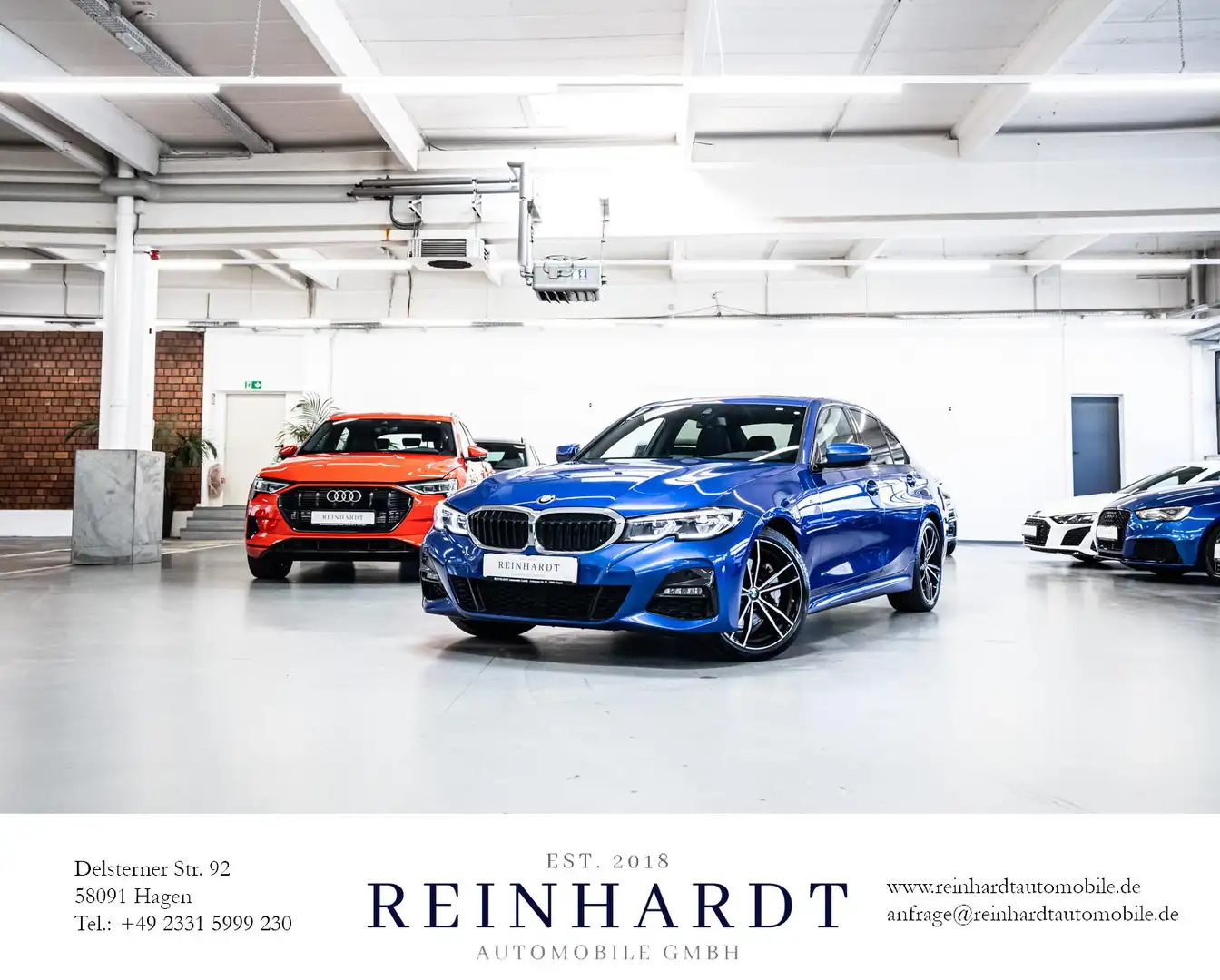 BMW 330 i LIMOUSINE M SPORT/19Z/LASER/eGSD/HiFi/KAM. Blau - 1