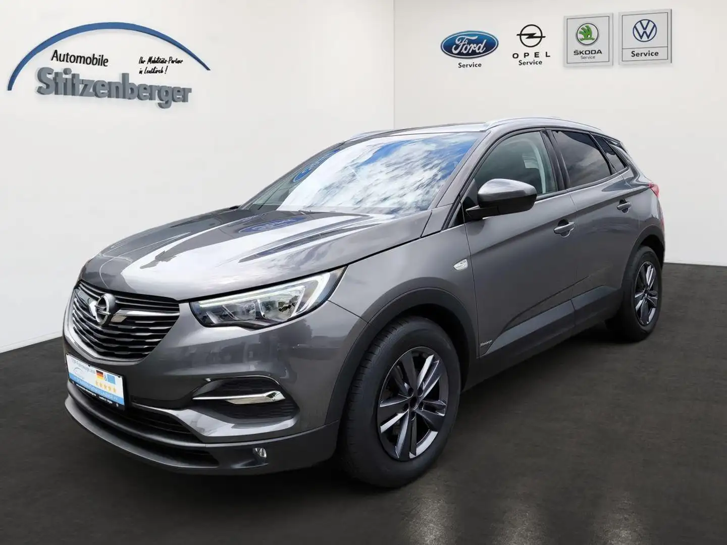 Opel Grandland X 1.2 *Sitzheizung*Navi*ALU*Klima Grijs - 1