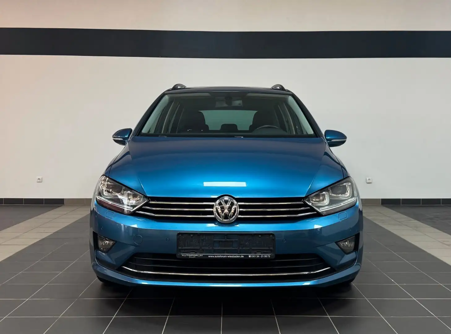 Volkswagen Golf Sportsvan VII Highline Pano Xenon Kamera Blau - 1