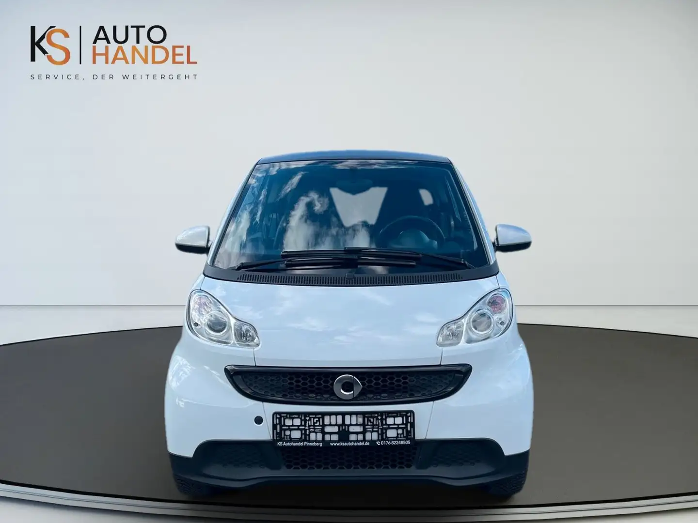 smart forTwo FORTWO SERVO/AUTOMATIK/VOLLLEDER/KLIMA/SITZHEIZ. Blanco - 2