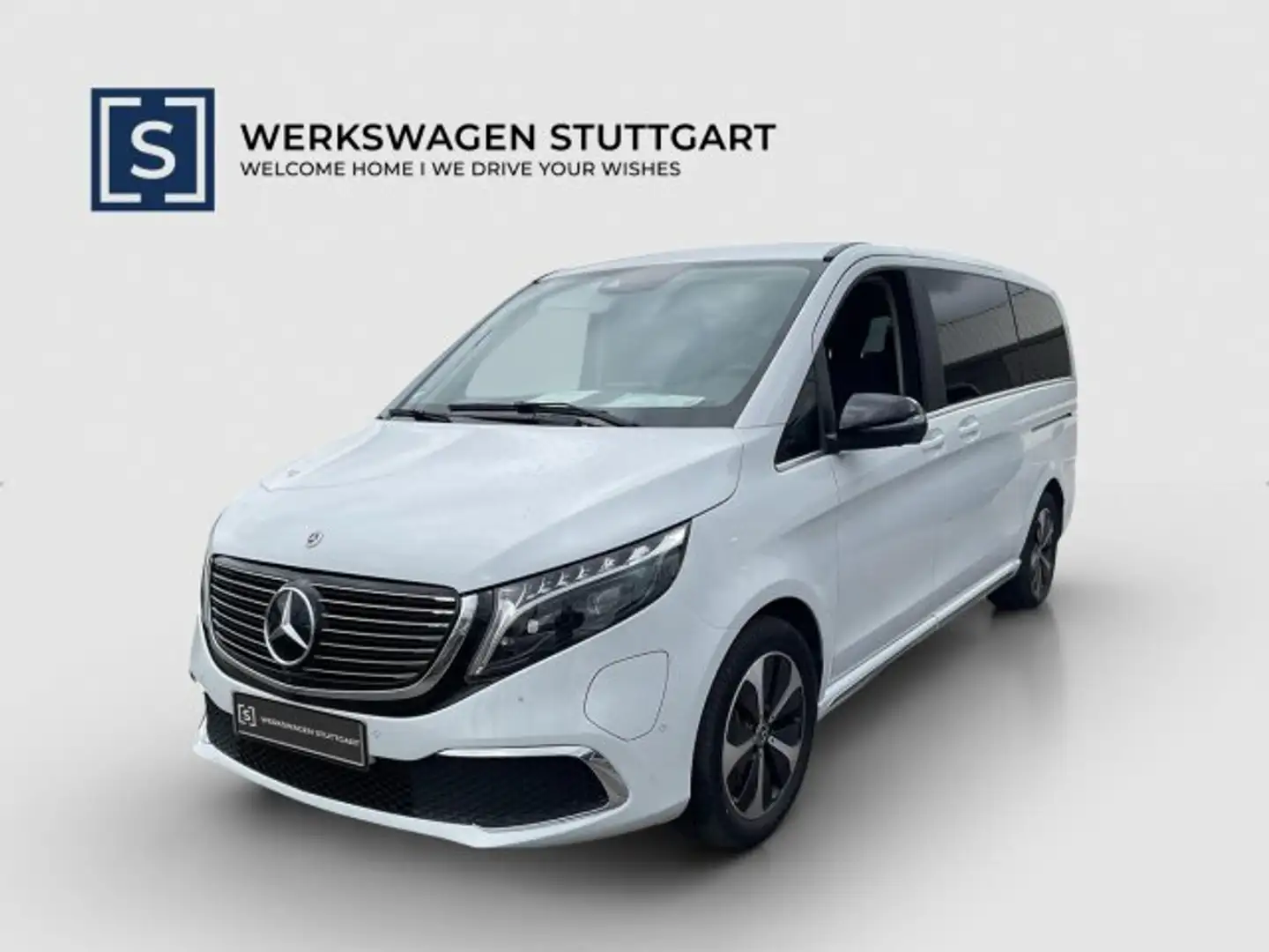 Mercedes-Benz EQV 300 EQV 300 AVANTGARDE L 360 PANO DISTRONIC AIRMATIC Weiß - 1