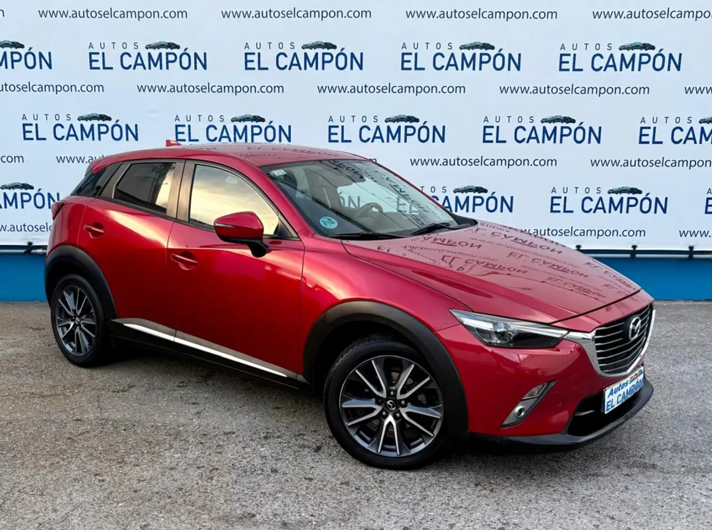 Mazda CX-3 2.0 Style Navegador 2WD Aut. 120 Paars - 2