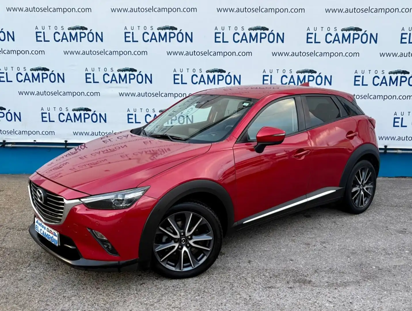 Mazda CX-3 2.0 Style Navegador 2WD Aut. 120 Paars - 1
