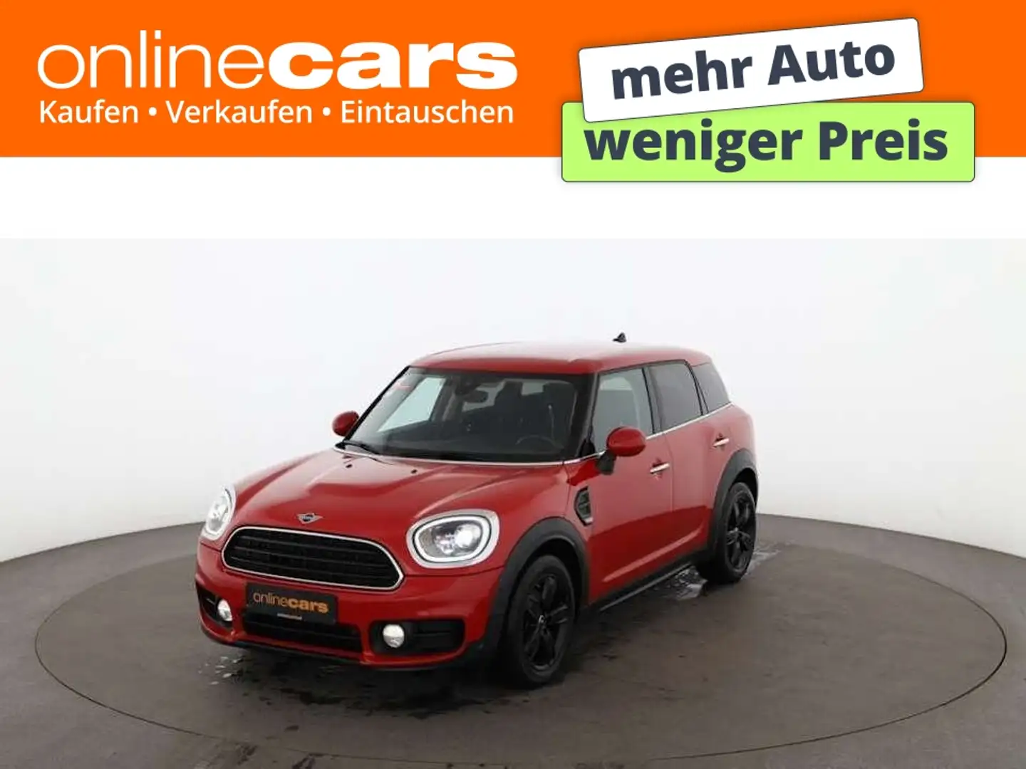 MINI Cooper D Countryman All4 LED NAVI R-CAM SITZHZG Rot - 1