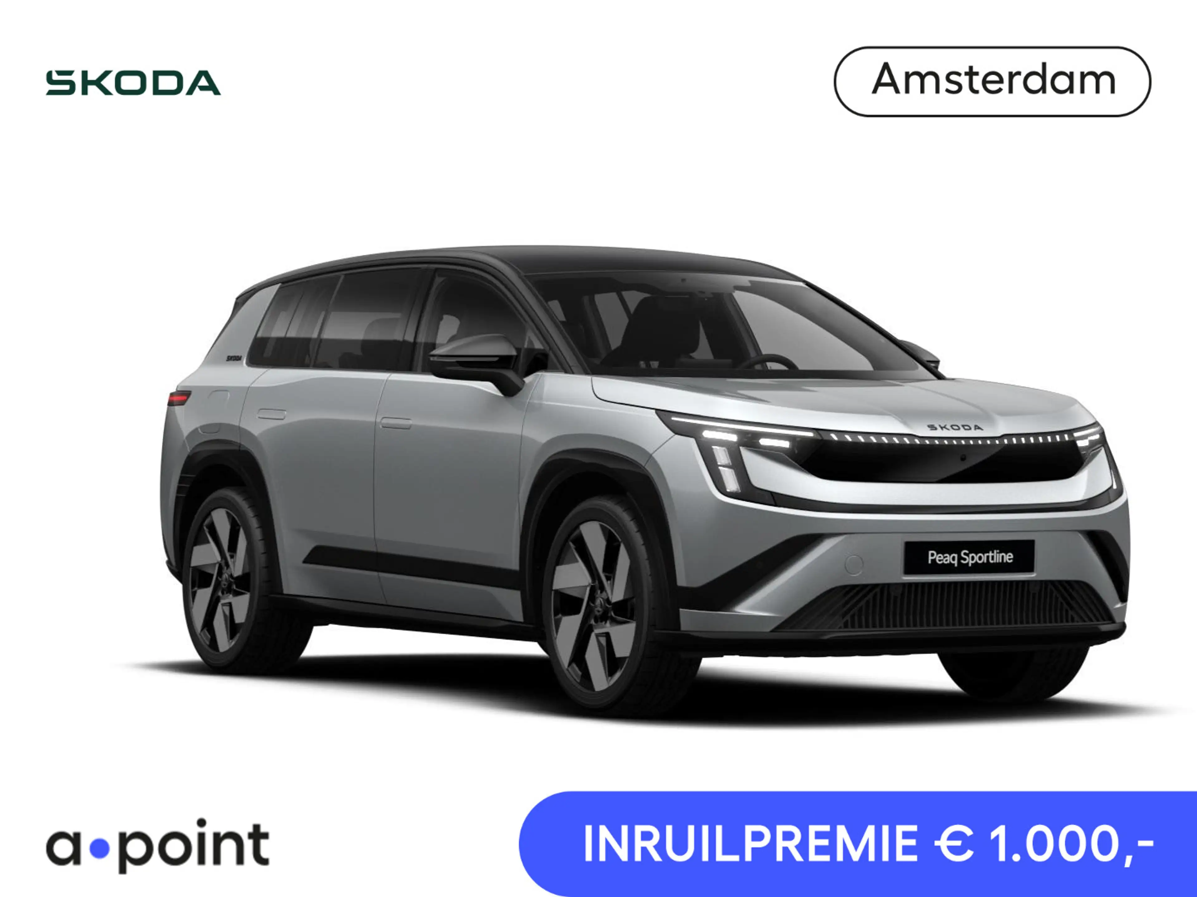 Skoda Peaq 90 Sportline 7p. 286 pk | Panorama Dak | Derde zit