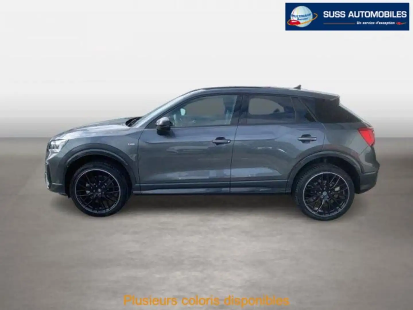 Audi Q2 35 TDI 150 S tronic 7 S line Gris - 2