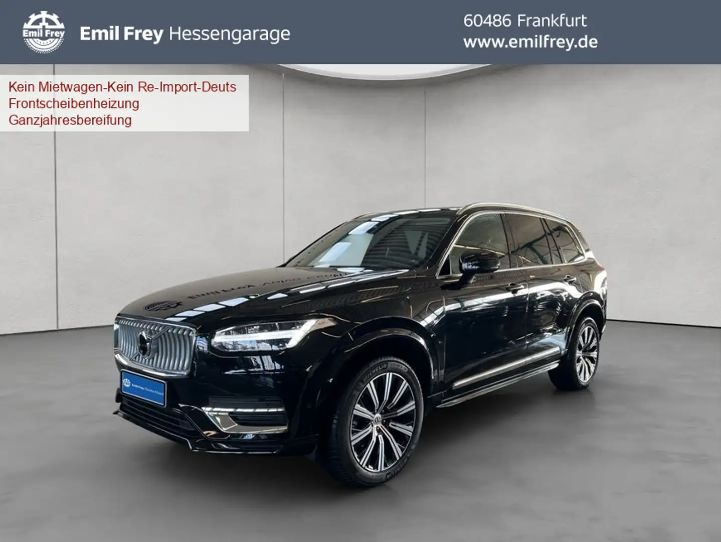 Volvo XC90 XC90 B5 AWD Plus-Bright 7S Glasd Standh 360° Leder Schwarz - 1