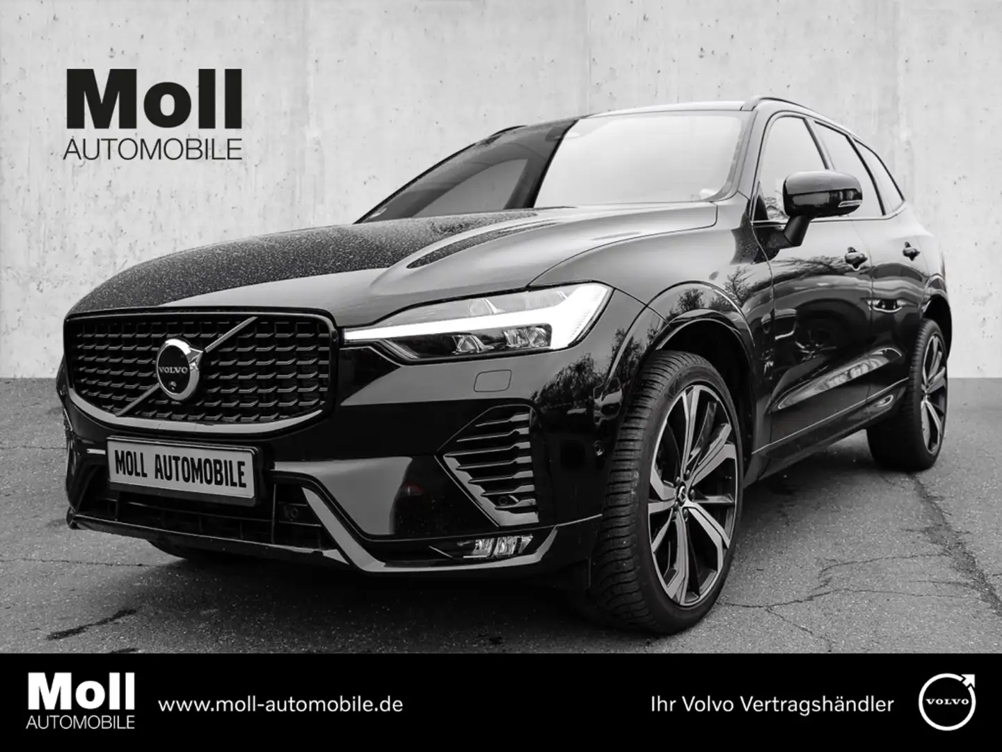 Volvo XC60 Ultimate Dark AWD B5 Benzin EU6d Allrad HUD StandH Schwarz - 1