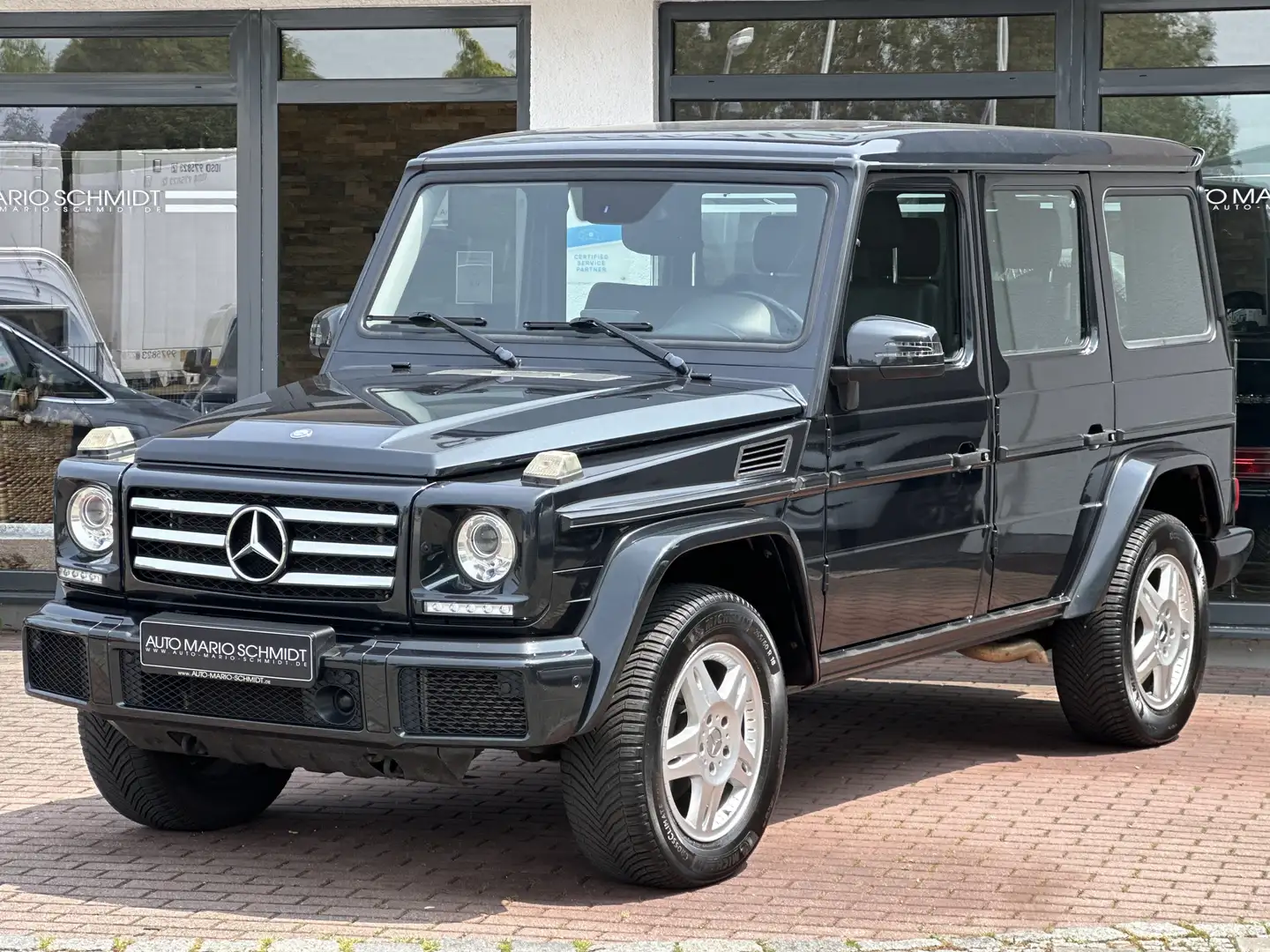 Mercedes-Benz G 350 d Leder*Distronic*Totwinkel*SHD*Chrome*1.H Noir - 1