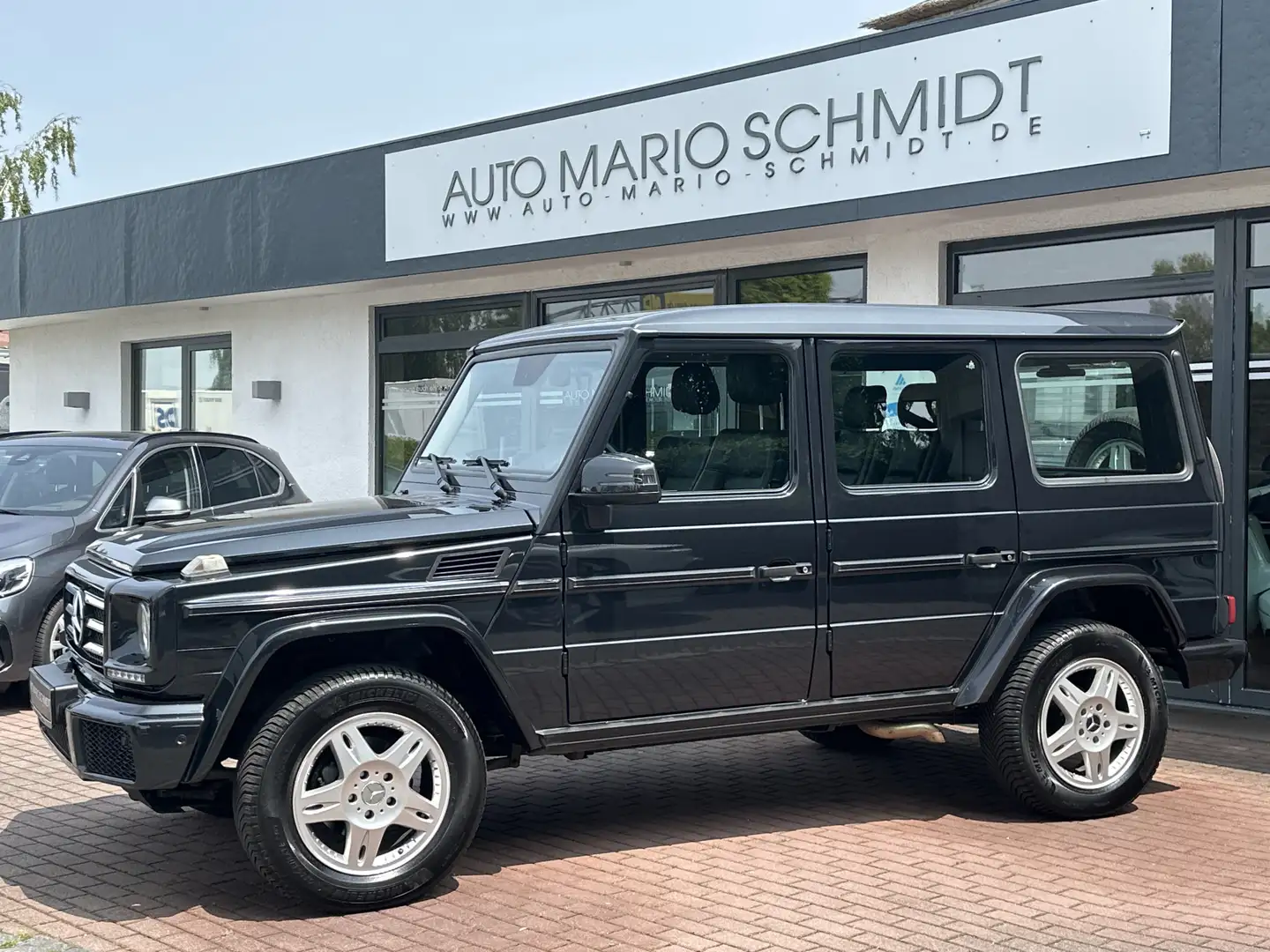 Mercedes-Benz G 350 d Leder*Distronic*Totwinkel*SHD*Chrome*1.H Noir - 2