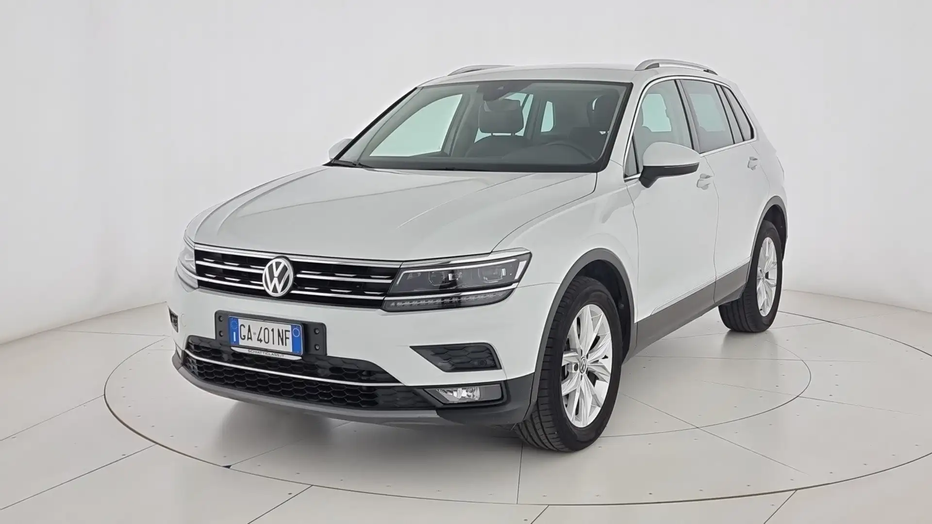 Volkswagen Tiguan 2.0 TDI 190 CV SCR DSG 4MOTION Advanced BMT Weiß - 1