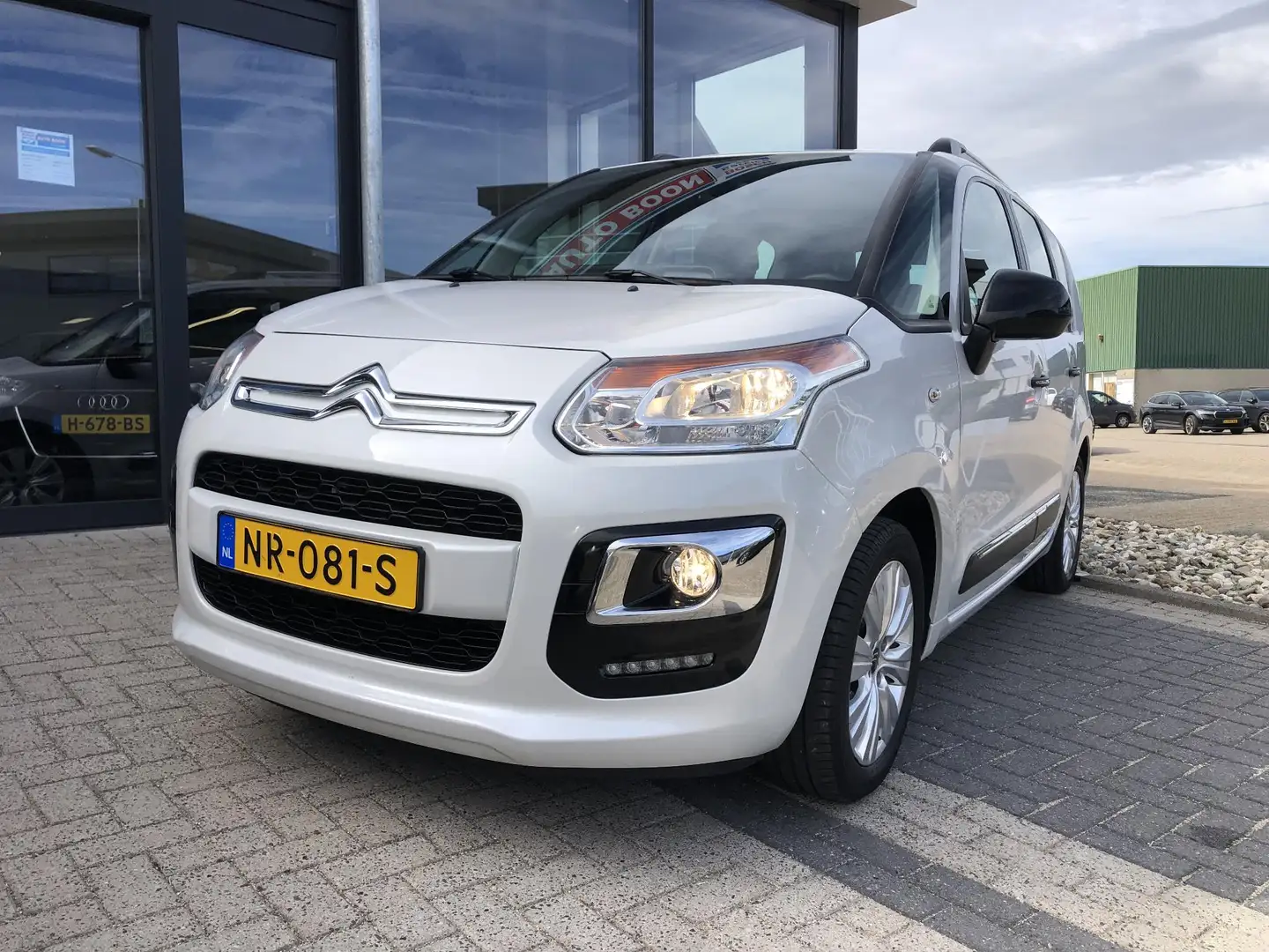 Citroen C3 Picasso 1.2 110PK : CLIMA/LED/S&S/LMV/1-EIG./ PDC - NL AUT Blanc - 2