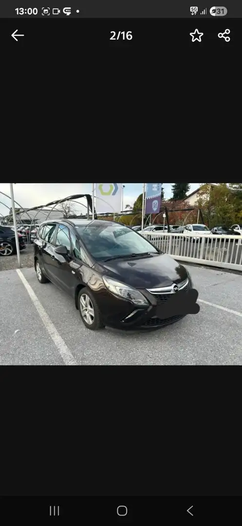 Opel Zafira Tourer 1,6 CNG Turbo Erdgas ecoflex Edition - 2