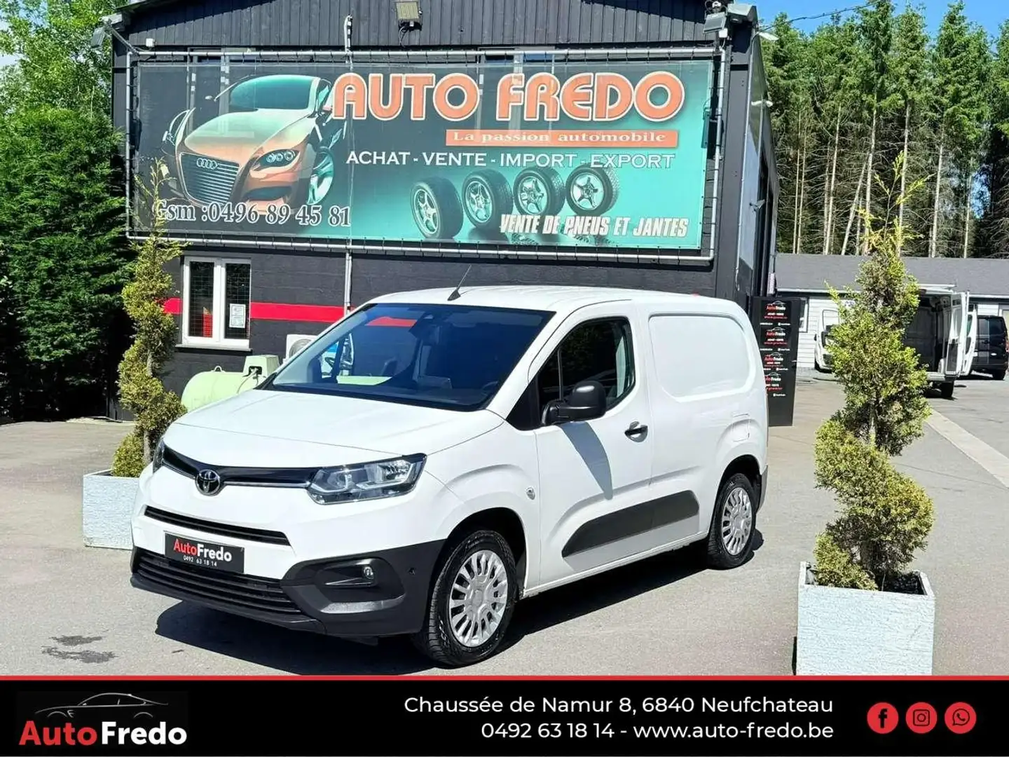 Toyota Proace City 1.5 D * Gps * Camera * Car play */* Gar 12 mois Blanc - 1