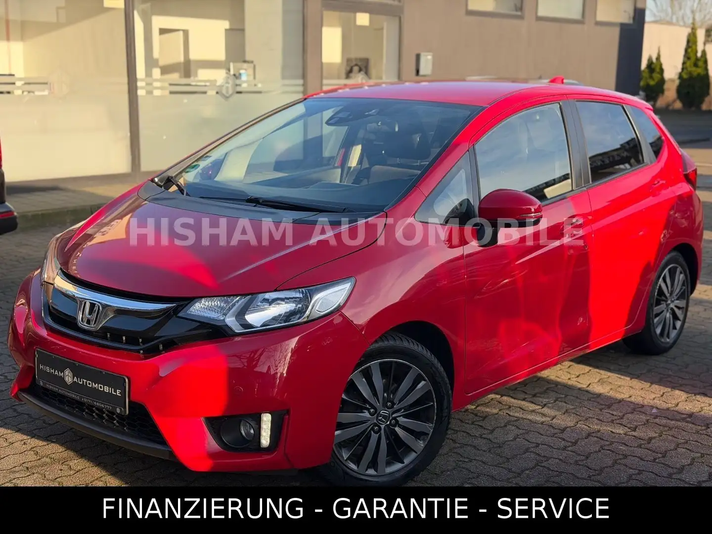 Honda Jazz ELEGANCE/AUTOMATIK/NAVI/CAM/ACC/AHK/ALU Rot - 1
