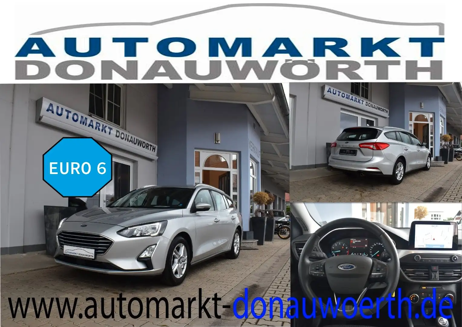 Ford Focus Turnier 1.0 EcoBoost Cool & Connect Winter Argent - 1