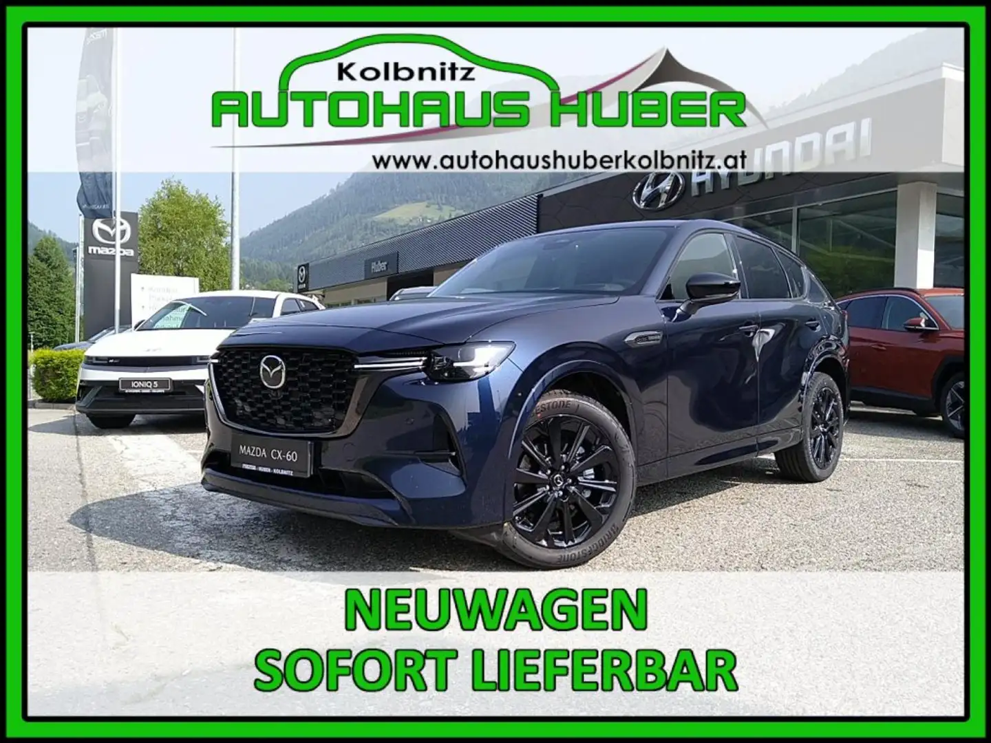Mazda CX-60 3,3 DIESEL 6ZYL CD254 AUT AWD HOMURA COSO DRAS Blau - 1