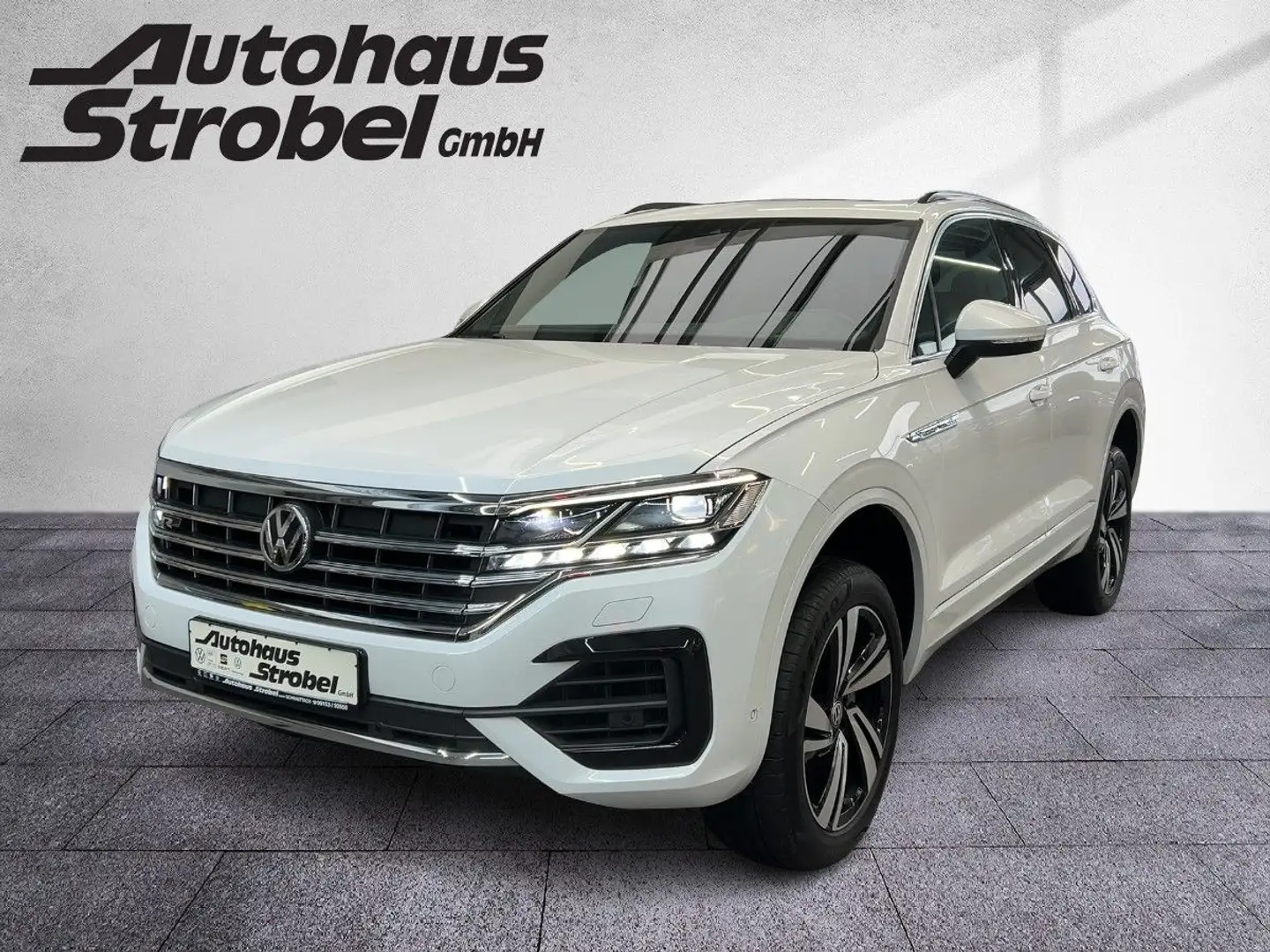 Volkswagen Touareg 3.0 V6 TDI DSG 4M R-Line Pano Luft LED-M Weiß - 2