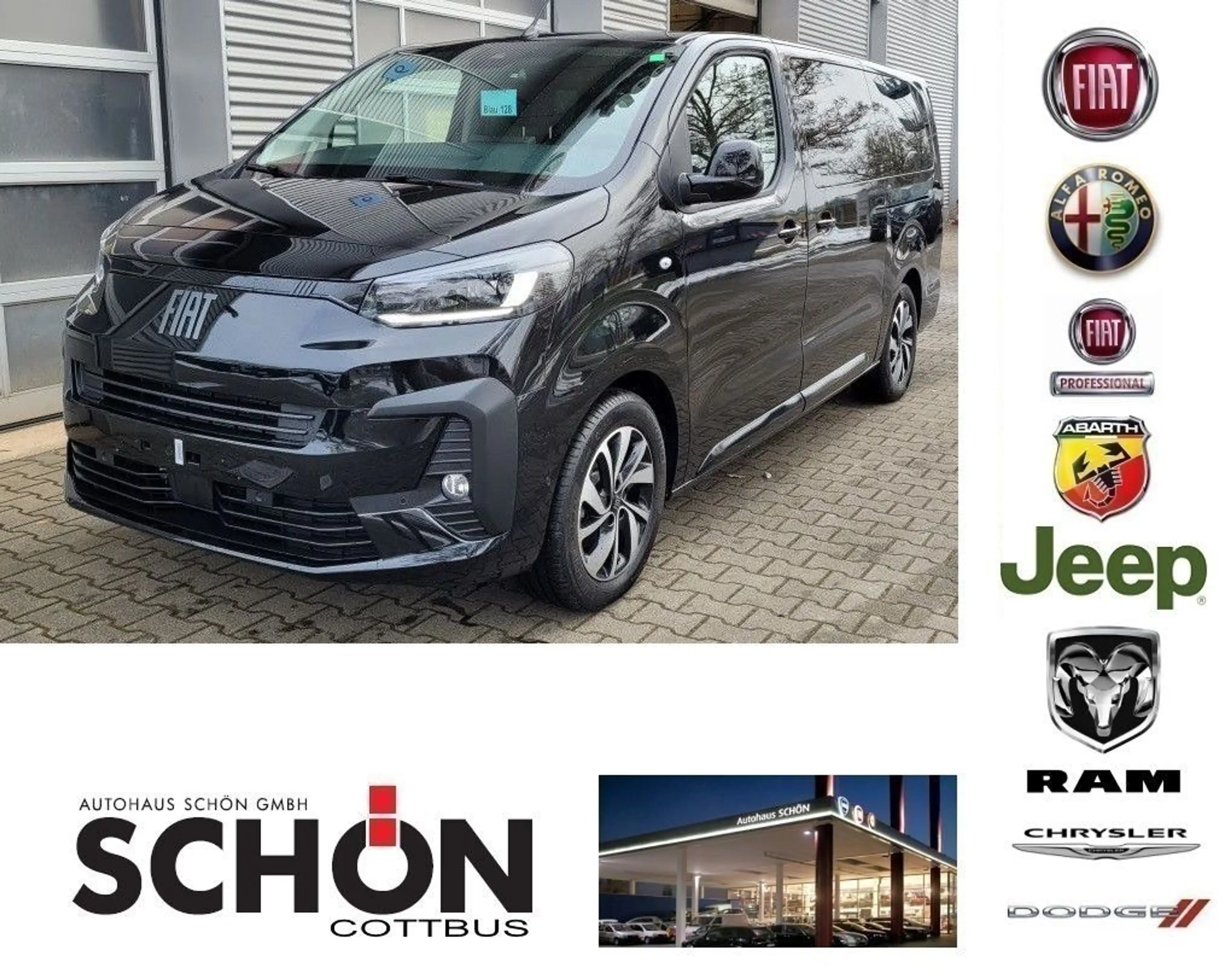 Fiat Ulysse 180 BlueHDi L3 Top 8-Sitzer