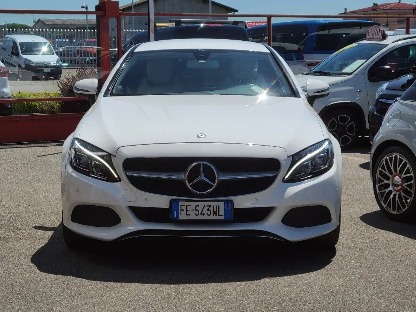 Mercedes-Benz C 250 d Automatic Coupé Executive Bianco - 2