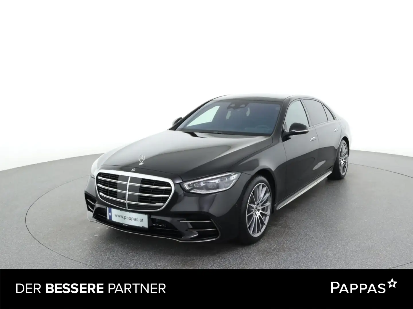 Mercedes-Benz S 580 e 4MATIC Limousine lang mit EQ Hybrid Techno Schwarz - 1