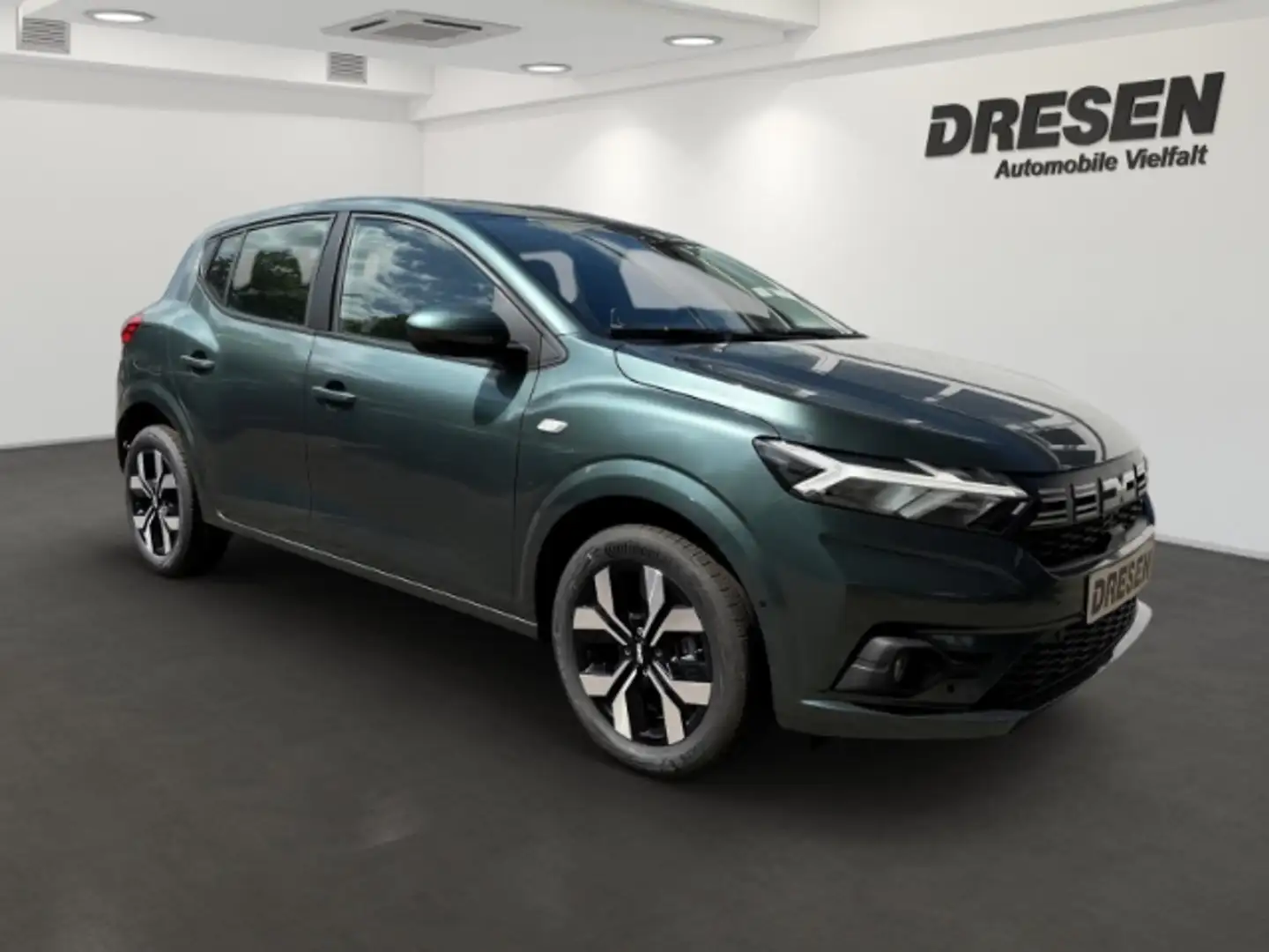 Dacia Sandero III 1.0 TCe 90 CVT Expression  NAVI ALUFELGEN WINT Zielony - 2