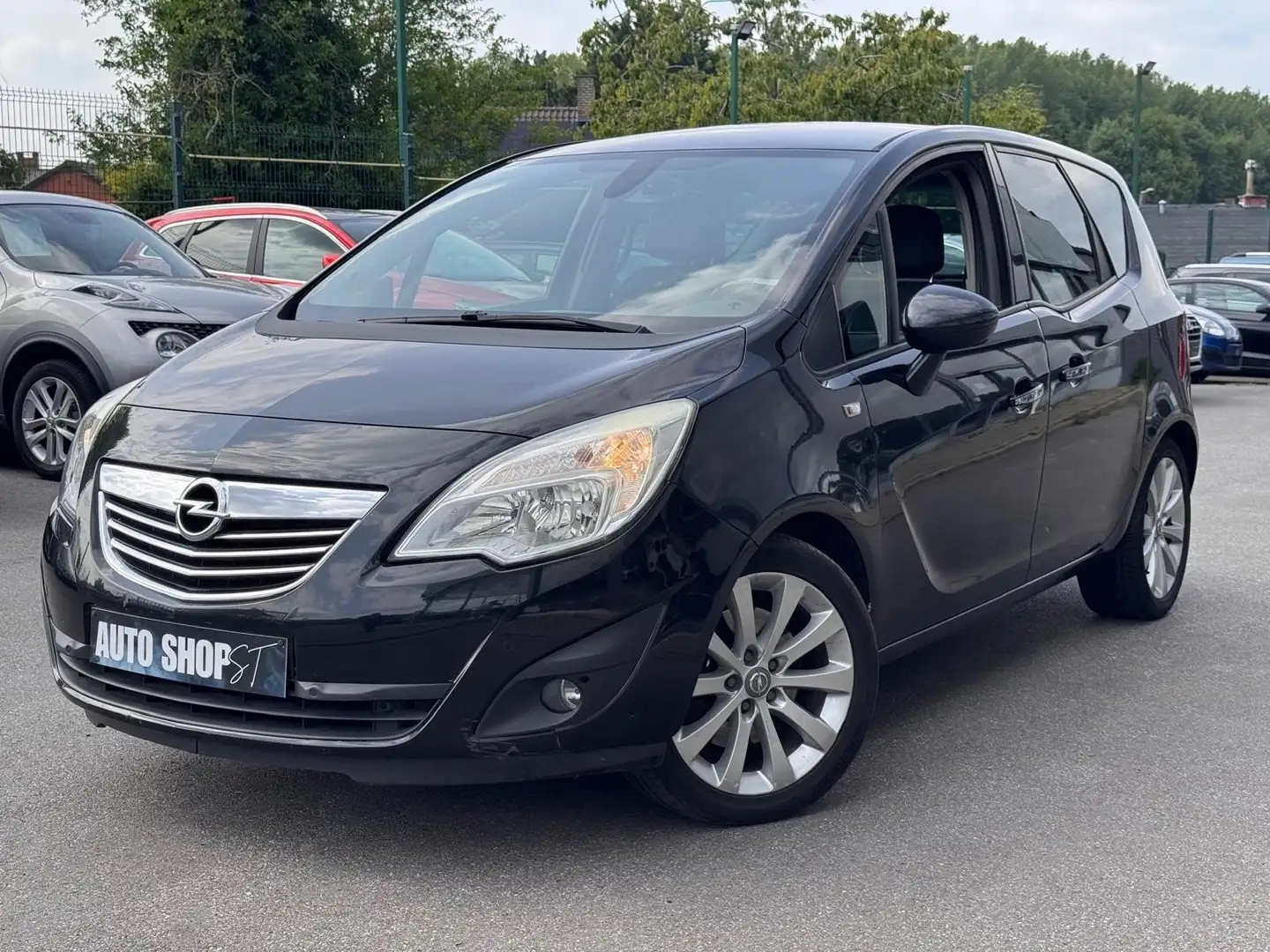 Opel Meriva 🟩1.7 DIESEL 110CV - AIRCO - CRUISE Чёрный - 2