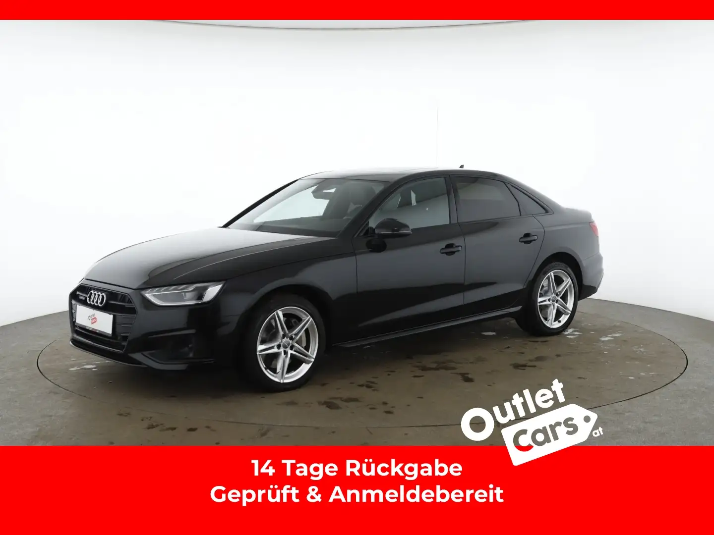 Audi A4 45 3.0 TDI quattro advanced LED+LEDER+NAVI+LM Schwarz - 1