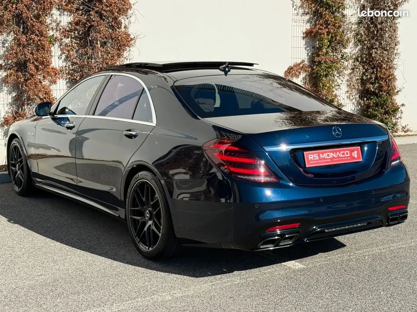 Mercedes-Benz S 63 AMG Mercedes vii (2) 63 amg 4matic Bleu - 2