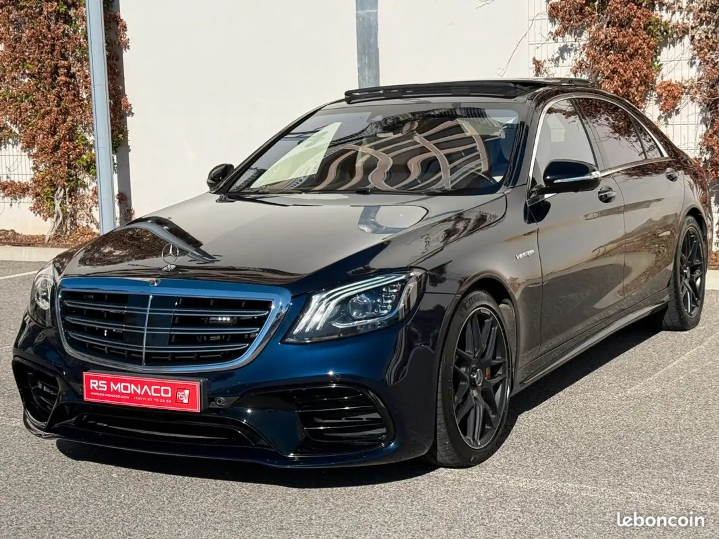 Mercedes-Benz S 63 AMG Mercedes vii (2) 63 amg 4matic Bleu - 1