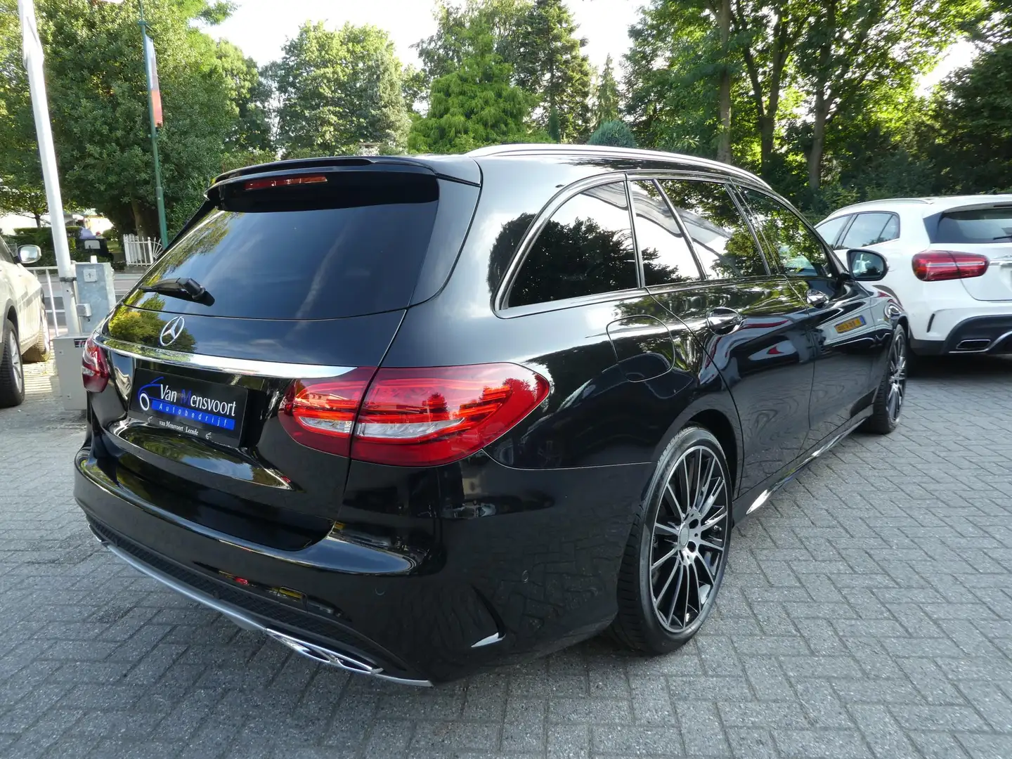 Mercedes-Benz C 43 AMG Estate C450/C43 4MATIC 420PK 1eEig|Panorama|Burmes Negru - 2