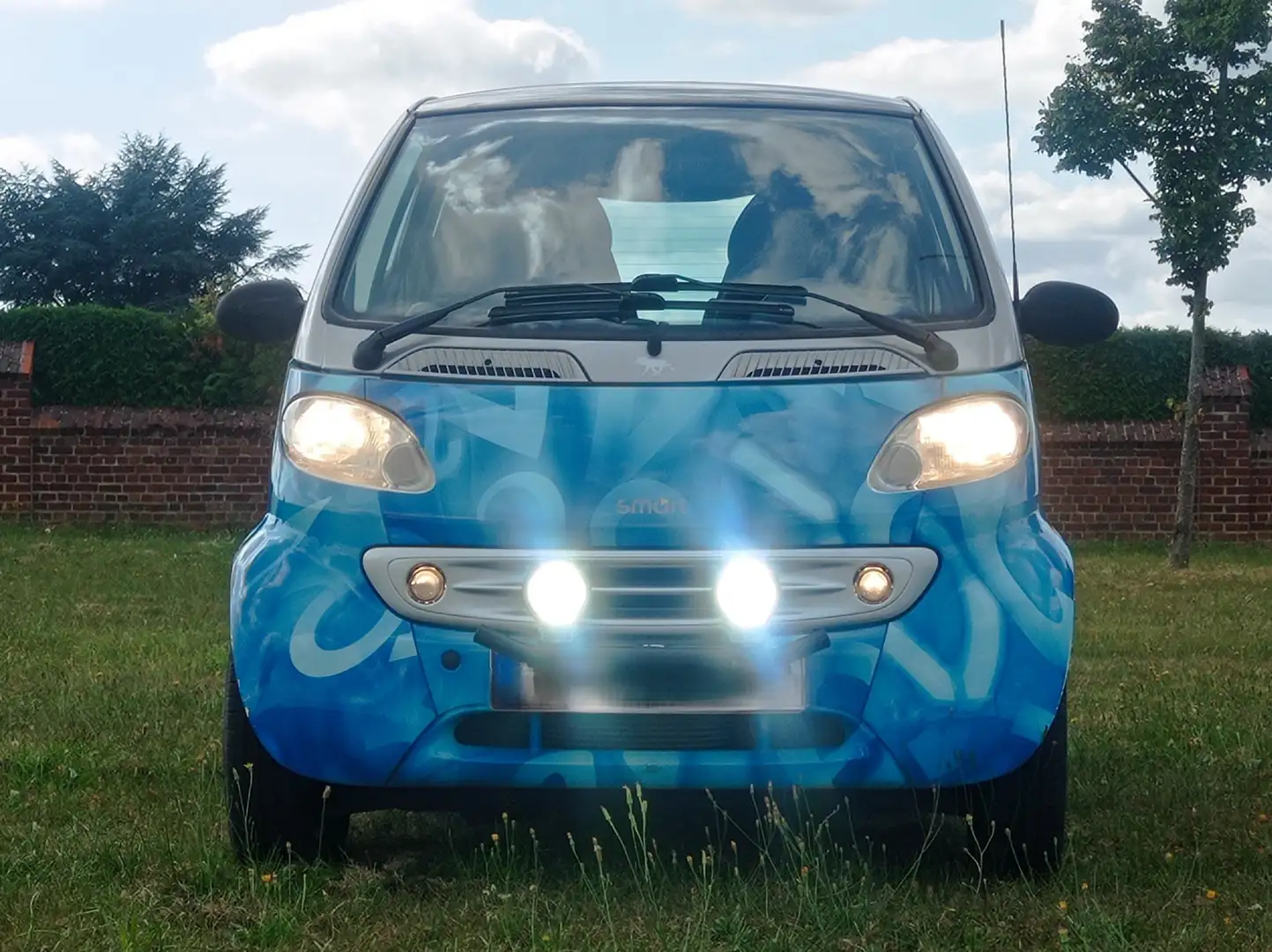 smart city-coupé/city-cabrio 0.6 Turbo Smart Albastru - 1