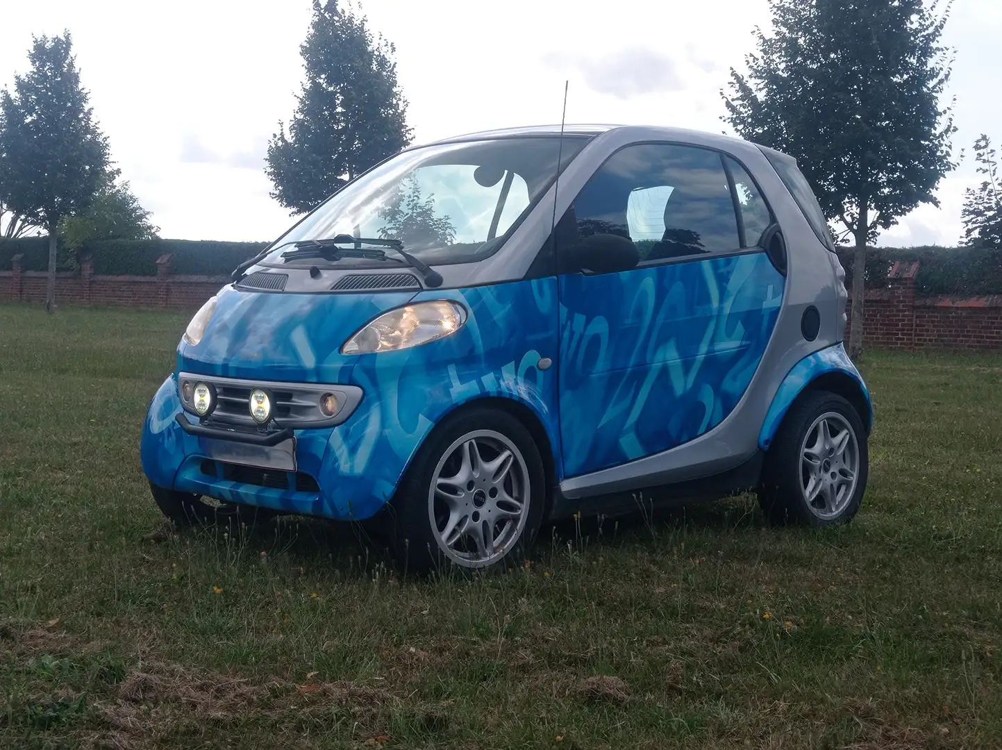 smart city-coupé/city-cabrio 0.6 Turbo Smart Albastru - 2