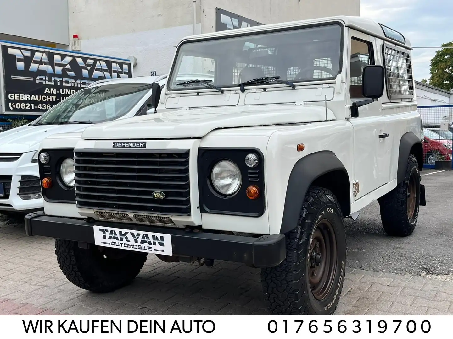 Land Rover Defender 90 Td5 Station Wagon*AHK* Weiß - 1