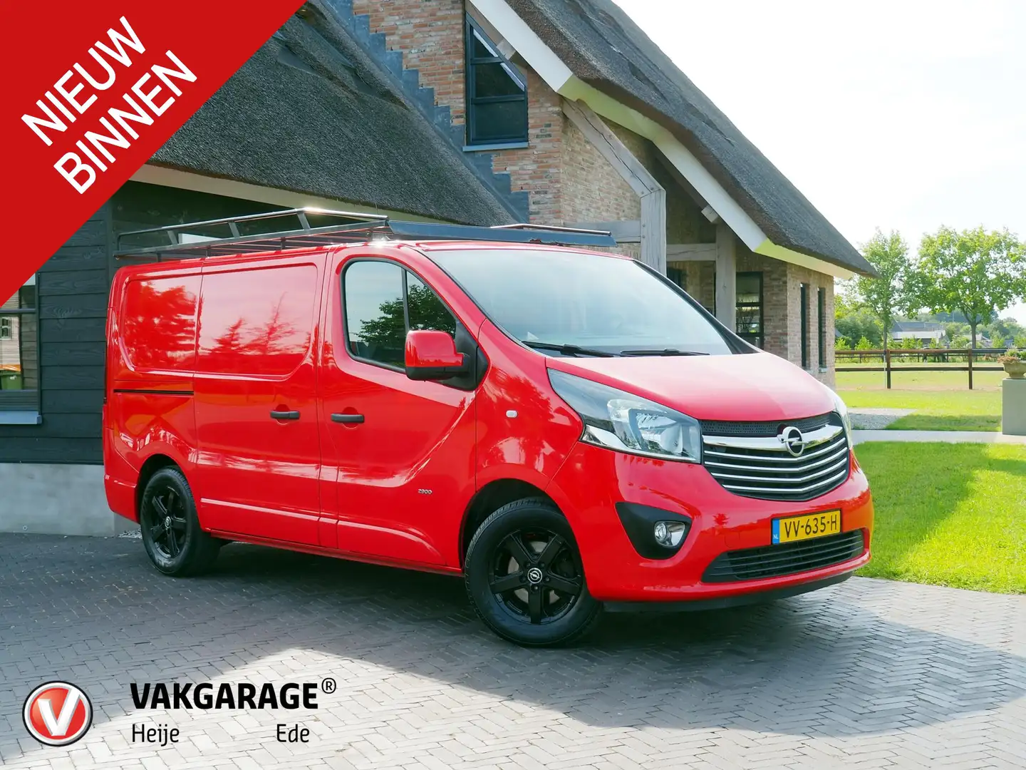 Opel Vivaro 1.6 CDTI L1H1 Sport EcoFlex | Airco | Full-map Nav Rouge - 1