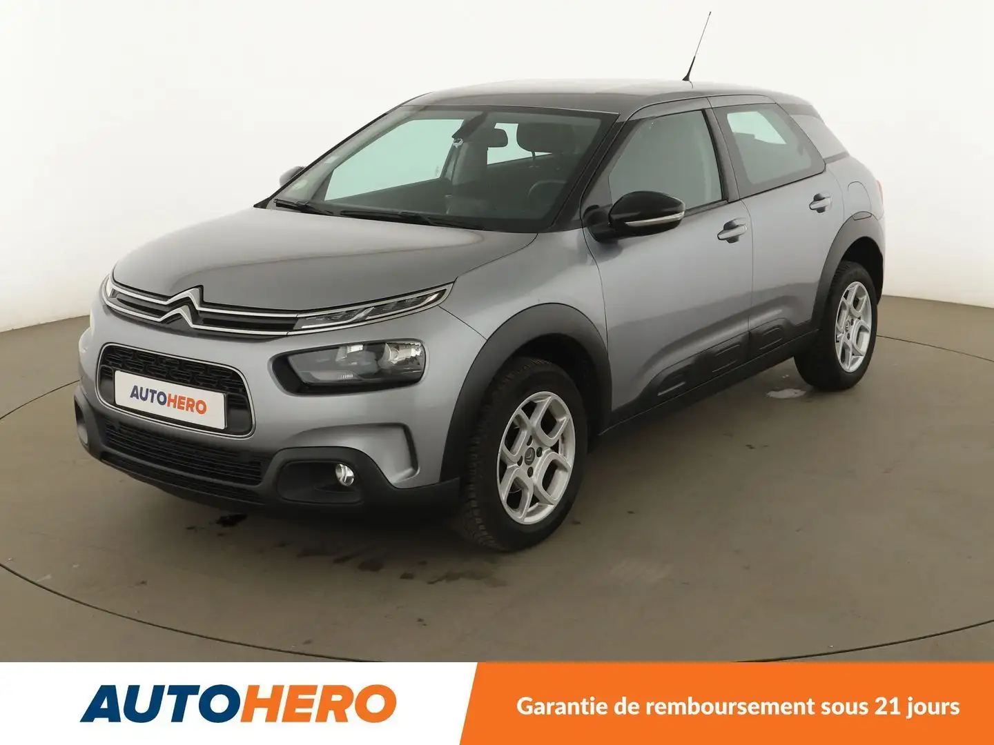 Citroen C4 Cactus 1.6 Blue-HDi Feel Gris - 1